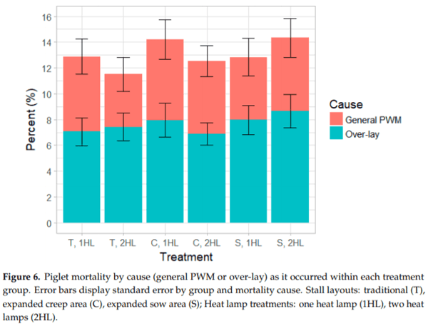 Effects of Farrowing Stall Layout and Number of Heat Lamps on Sow and Piglet Production Performance - Image 8