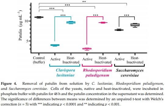 Protection of Citrus Fruits from Postharvest Infection with Penicillium digitatum and Degradation of Patulin by Biocontrol Yeast Clavispora lusitaniae 146 - Image 6
