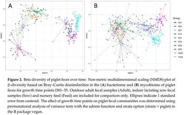 Temporal Dynamics of the Gut Bacteriome and Mycobiome in the Weanling Pig - Image 2