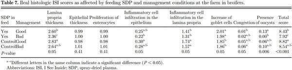 Field evaluation of feeding spray-dried plasma in the starter period on final performance and overall health of broilers - Image 4