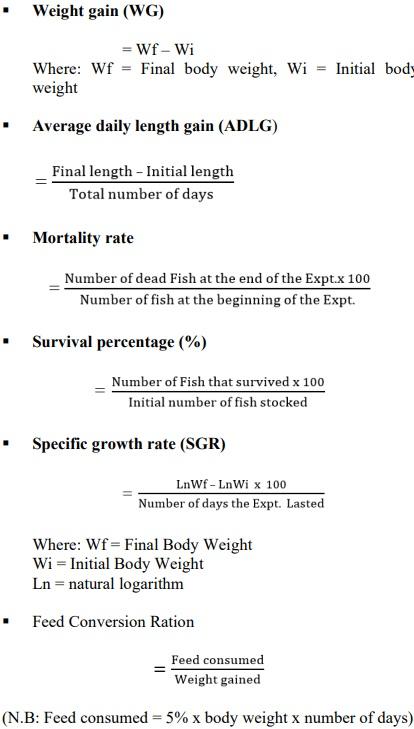 Comparison of growth performance of African catfish (Clarias gariepinus) fed with different standard feed - Image 1