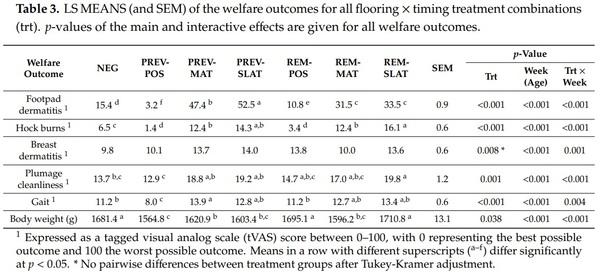 Remedying Contact Dermatitis in Broiler Chickens with Novel Flooring Treatments - Image 4
