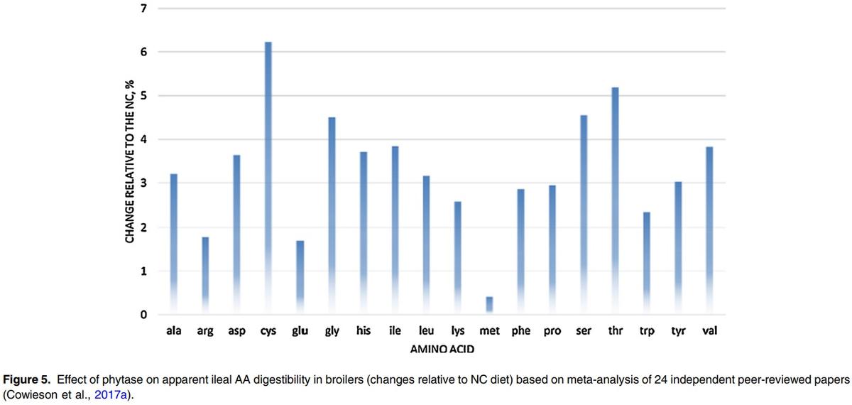 A critical review of methods used to determine phosphorus and digestible amino acid matrices when using phytase in poultry and pig diets - Image 3