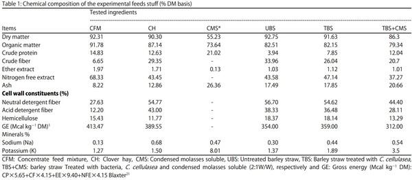 Complete Substitution of Clover Hay and its Impact on Performance of Barki Sheep in Arid and Semi-arid Regions - Image 1
