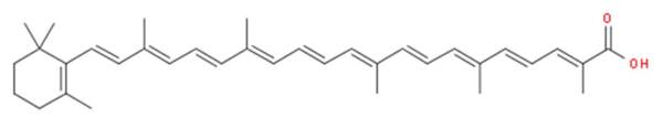 Figure 8. Structure of neurosporaxanthin. Source: Royal Society of Chemistry [113].