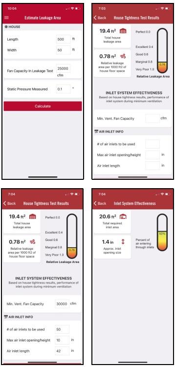Poultry411 App - Poultry House Tightness Calculator - Image 2