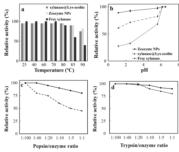 Zeolite-based nanocomposite as a smart pH-sensitive nanovehicle for release of xylanase as poultry feed supplement - Image 7