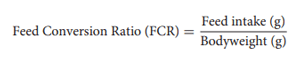 Feed Conversion Ratio (FCR)