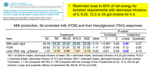 Additives: Use of Choline and Methionine in Dairy Cattle - Image 14