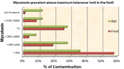 Mycotoxins- Contamination in Indian Feed and raw material | Engormix
