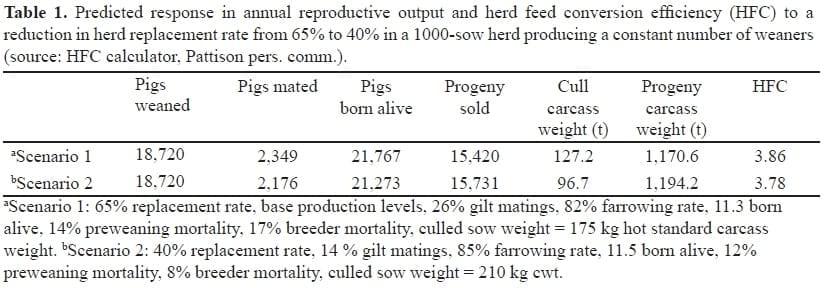 Impact of the Sow on Progeny Productivity and Herd Feed Efficiency - Image 1