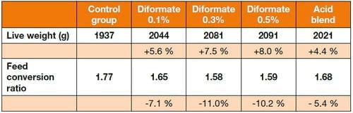 Performance enhancement through the use of diformates in broiler - Image 1