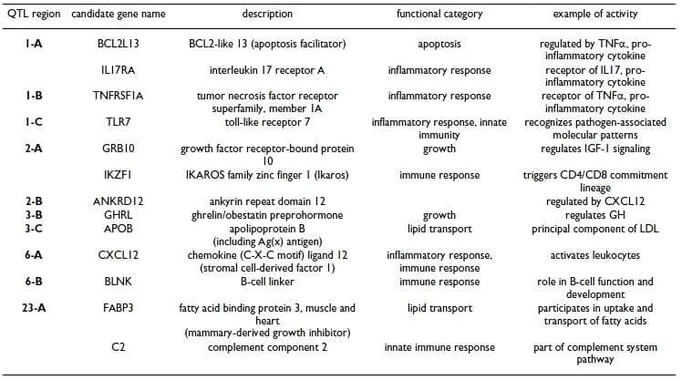 Microsatellite mapping of QTLs affecting resistance to coccidiosis (Eimeria tenella) in a Fayoumi × White Leghorn cross - Image 10