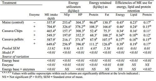 Maximising the Energy Value of Cassava Products in Diets for Broiler Chickens - Image 2