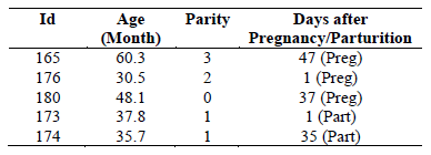 Effect of Pregnancy on Body Hair Growth in Dairy Cattle - Image 1