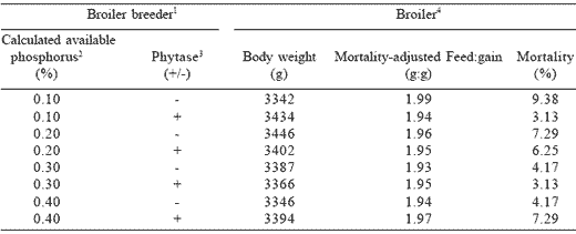 Optimization of dietary phosphorus for broiler breeders and their progeny - Image 3