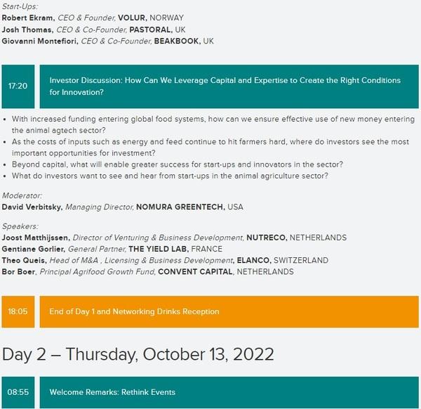 Animal AgTech Innovation Summit 2022: Complete Agenda - Image 6