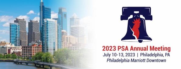 Registration is Open for the PSA Annual Meeting 2023 - Image 1