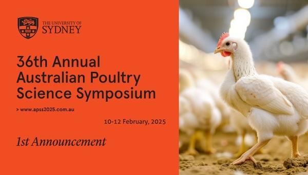 Dates announced for the 36th Annual Australian Poultry Science Symposium - Image 1