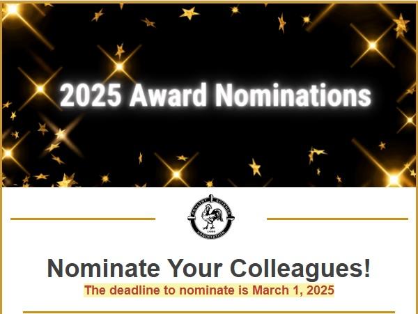 2025 PSA Award Nominations - Image 1