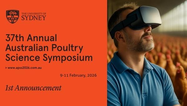 37th Annual Australian Poultry Science Symposium: 1st Announcement - Image 1