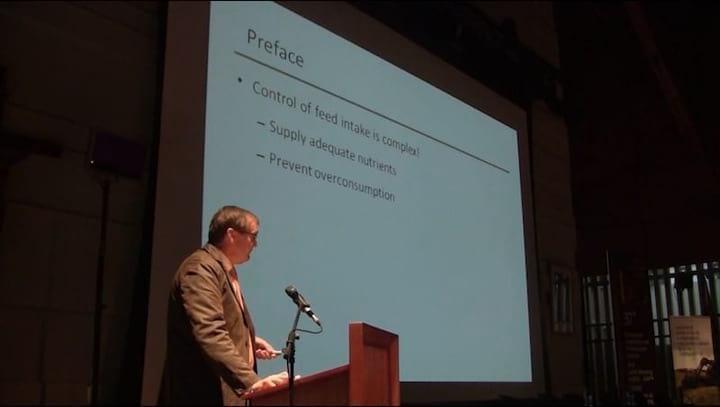 Control of Feed Intake in the Transition Period. M. Allen (Michigan State University)