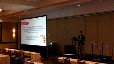 Effect of second iron injection before weaning on growth performance, hematological parameters, fecal score & microbiome of pigs