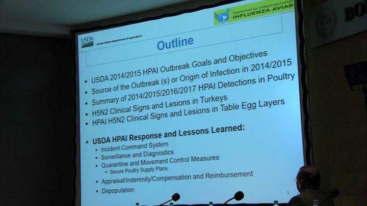 Fidelis Hegngi shares the USA experience on avian influenza