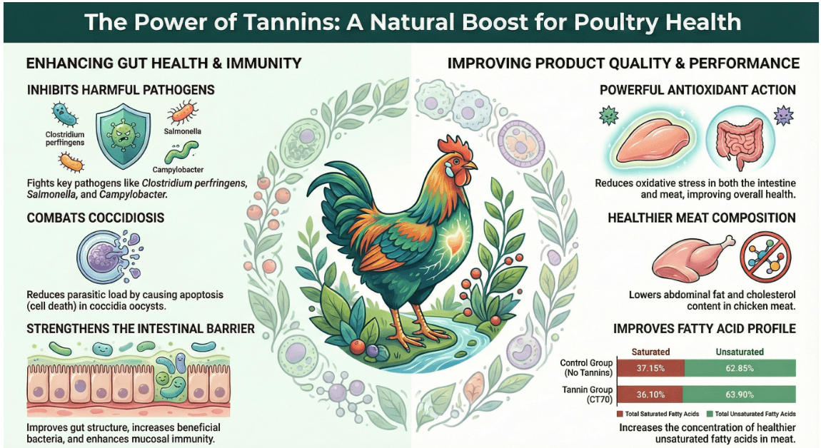 Cashew Nut Testa Tannin As Feed Additive in Poultry Industry  - 1