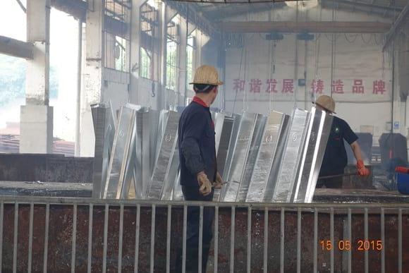 Hot dipped galvanized