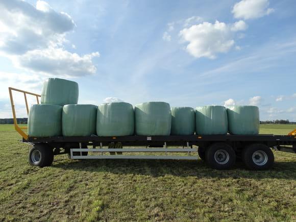 Wrapping bales SILOZET