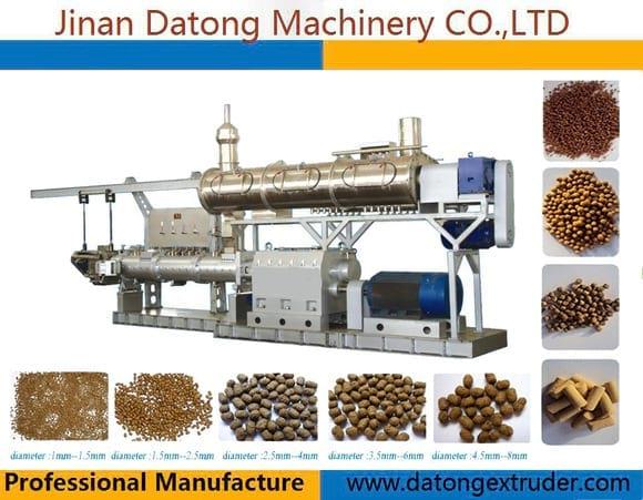 floating fish food extruder machine