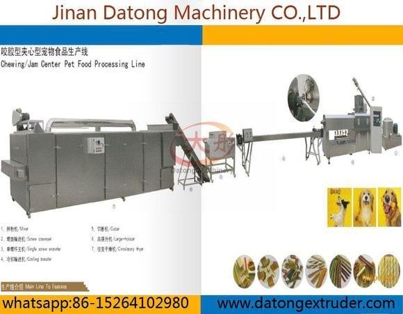 Pet chews food processing line
