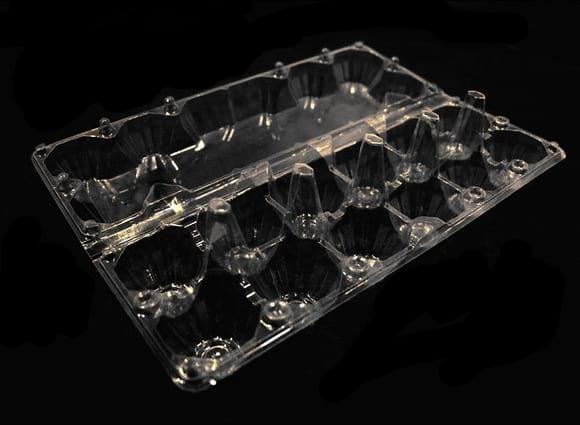 egg plastic tray