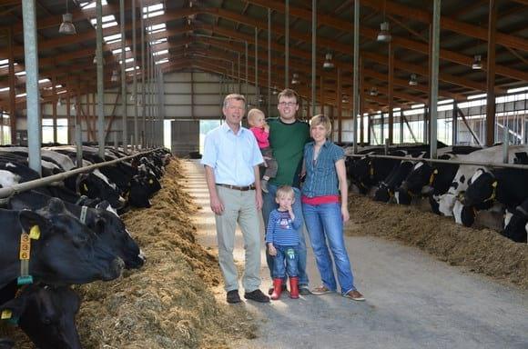 VILOFOSS advice and feed optimization with ProtiSpar on the dairy farm.