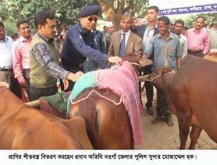 In world Animal winter cloth Distribution Program (Socially) First time