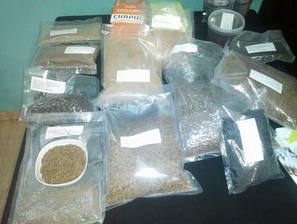 Feedstuffs developed from insects and its derivatives
