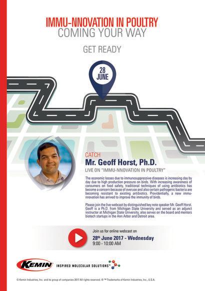 Immu-nnovation in Poultry is arriving