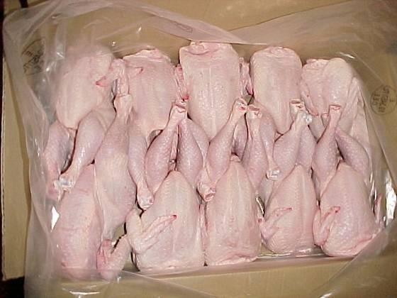 frozen whole chicken