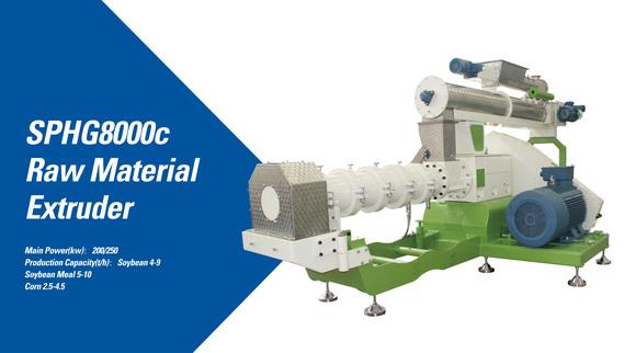 ZHENG CHANG SPHG8000C raw material extruder won a municipal prize