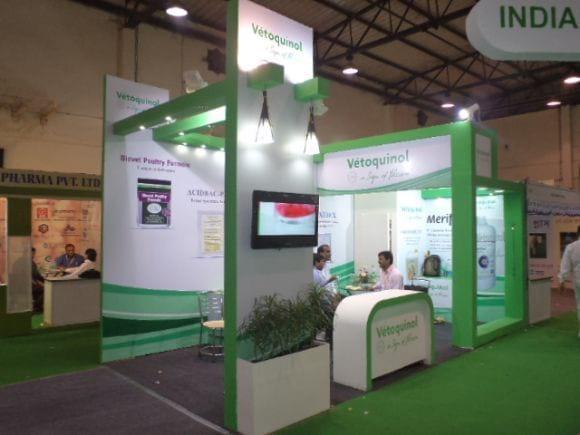 Vetoquinol stall at exhibition