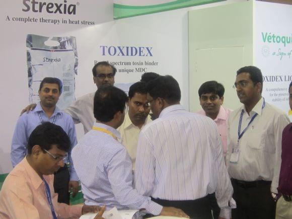 Customer visits to stall