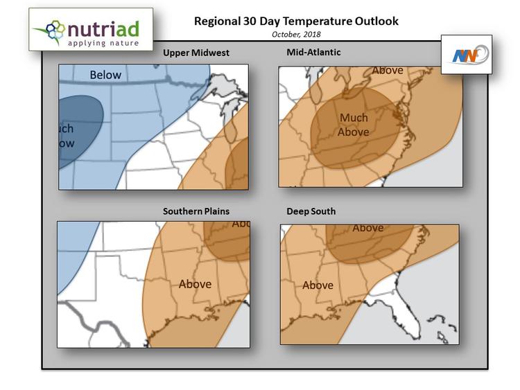 Welcome to the October Nutriad Weather and Mycotoxin report! - Image 6