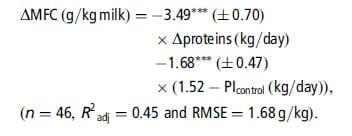 Response of milk fat concentration and yield to nutrient supply in dairy cows - Image 10
