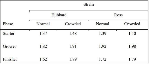 Effect of breed and density on growth performance and carcass traits of two broiler breeds - Image 3