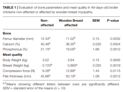 Evaluation of Bone Marrow Adipose Tissue and Bone Mineralization on Broiler Chickens Affected by Wooden Breast Myopathy - Image 3