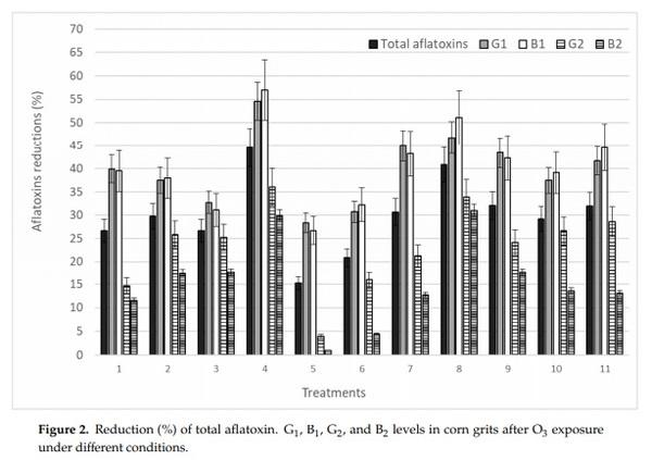 Gaseous Ozonation to Reduce Aflatoxins Levels and Microbial Contamination in Corn Grits - Image 3