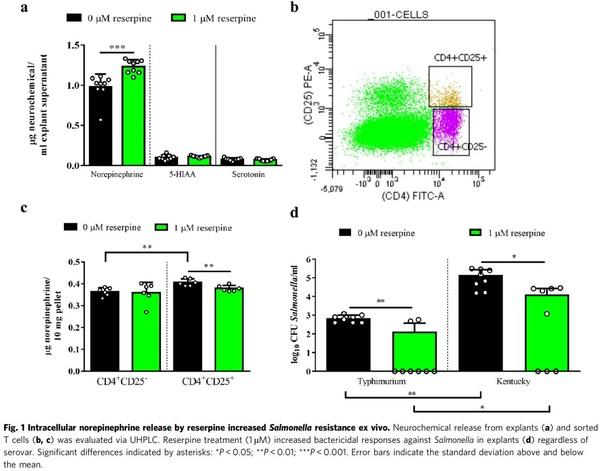 Reserpine improves Enterobacteriaceae resistance in chicken intestine via neuro-immunometabolic signaling and MEK1/2 activation - Image 1