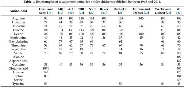 The Dynamic Conversion of Dietary Protein and Amino Acids into Chicken-Meat Protein - Image 1