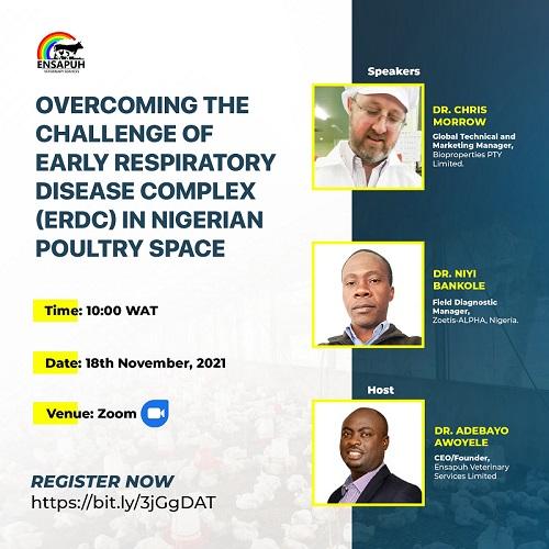 Webinar: Early Respiratory Distress Complex in poultry - Image 1